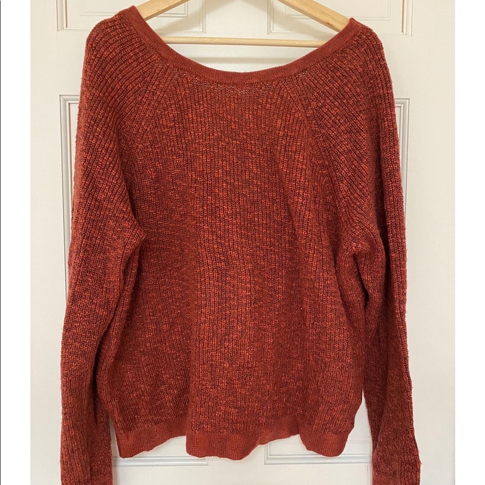 Aerie Open Back Sweater